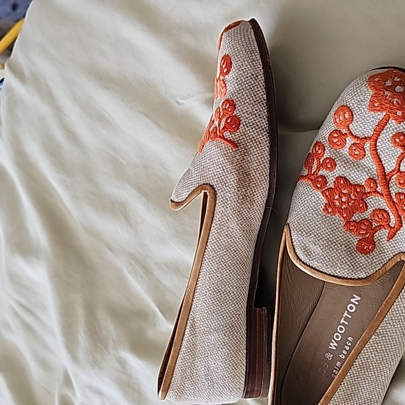 Stubbs and Wooton flat canvas slippers - Picture 4 of 6